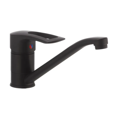 Змішувач для кухні Haiba Hansberg 004 чорний (HB0178) Змішувач для кухні Haiba Hansberg 004 чорний (HB0178)