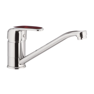 Змішувач для кухні Cron Magic 004 (червона ручка) (CR0148) Змішувач для кухні Cron Magic 004 (червона ручка) (CR0148)