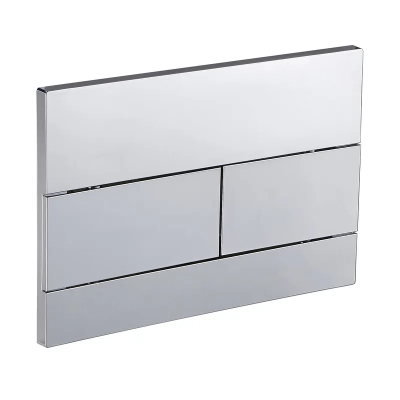 Панель змиву Koer KT-0603-01 240x160x10mm пластикова, кнопка лінійна (KR5319)