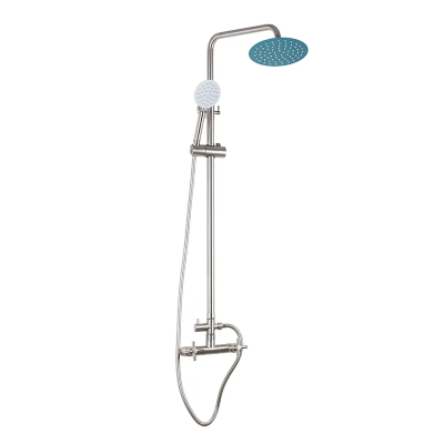 Душова колона зі змішувачем Mixxus DVE-003-J із нерж. сталі SUS304 (MI6084) Душова колона зі змішувачем Mixxus DVE-003-J із нерж. сталі SUS304 (MI6084)