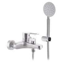 Змішувач для ванни з нерж. сталі SUS304 Zerix HSB-009 (Euro) (ZX3158) Змішувач для ванни з нерж. сталі SUS304 Zerix HSB-009 (Euro) (ZX3158)