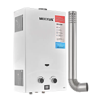 Газова колонка Mixxus GWH-0710 BASIC TURBO WHITE турбована 10 л/хв (WH0028) Газова колонка Mixxus GWH-0710 BASIC TURBO WHITE турбована 10 л/хв (WH0028)