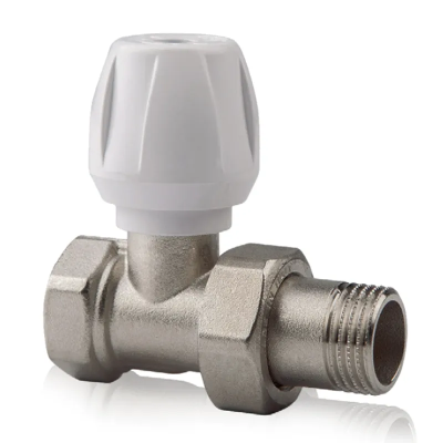 Вентиль радіаторний прямий 1/2x1/2 (Koer KR.907) (KR2847) Вентиль радіаторний прямий 1/2x1/2 (Koer KR.907) (KR2847)