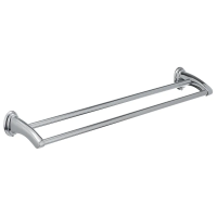 Тримач для рушників подвійний (600мм) Zerix LR1509 (LL1411) Тримач для рушників подвійний (600мм) Zerix LR1509 (LL1411)