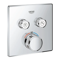 Термостат для душу GROHE GROHTHERM SmartControl , зовнішня частина, на 2 споживача 29124000