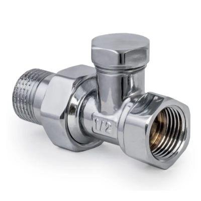 Вентиль радіаторний (хромований) 1/2x1/2 (Koer KR.904.CHR) (KR2824) Вентиль радіаторний (хромований) 1/2x1/2 (Koer KR.904.CHR) (KR2824)