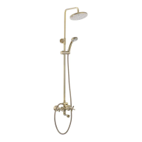 Душова колона зі змішувачем Mixxus Premium Retro Bronze-009-J (MI1655) Душова колона зі змішувачем Mixxus Premium Retro Bronze-009-J (MI1655)