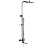 Душова колона із змішувачем MIXXUS KUB-007-J GRAPHITE із нерж. сталі SUS304 (кол. графіт) (MI6220) Душова колона із змішувачем MIXXUS KUB-007-J GRAPHITE із нерж. сталі SUS304 (кол. графіт) (MI6220)