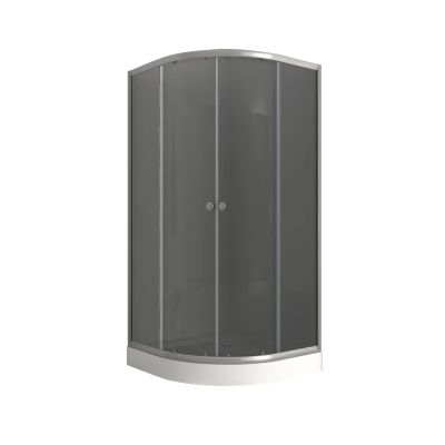 Душова кабіна з низьким піддоном Mixxus PLAIN SCT02-90x90x195-GR SATIN сіре тоноване скло 4мм (MI68 Душова кабіна з низьким піддоном Mixxus PLAIN SCT02-90x90x195-GR SATIN сіре тоноване скло 4мм (MI68