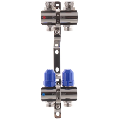 Колекторний блок з термостатичними клапанами Koer KR.1100-02 1 Колекторний блок з термостатичними клапанами Koer KR.1100-02 1