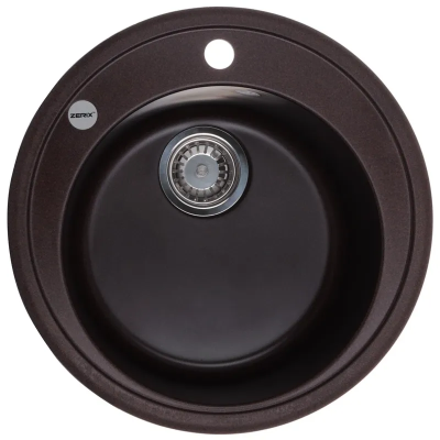 Мийка кухонна Zerix ZS-510R-12 Коричнева (ZX4536) Мийка кухонна Zerix ZS-510R-12 Коричнева (ZX4536)
