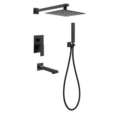 Вбудована душова система Mixxus KUB-009 Inner Black (нерж. сталь) (MI5946) Вбудована душова система Mixxus KUB-009 Inner Black (нерж. сталь) (MI5946)