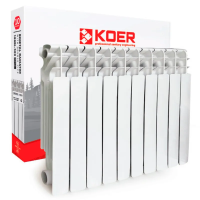 Радіатор секційний KOER 100 Bimetal-500 ROYAL (KR4957) / Ціна за 1 секцію Радіатор секційний KOER 100 Bimetal-500 ROYAL (KR4957) / Ціна за 1 секцію