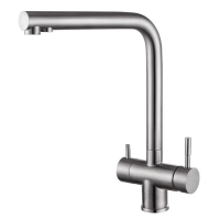 Змішувач для кухні з виходом для питної води Zerix LUX-021 із нерж. сталі SUS304 (ZX4872) Змішувач для кухні з виходом для питної води Zerix LUX-021 із нерж. сталі SUS304 (ZX4872)