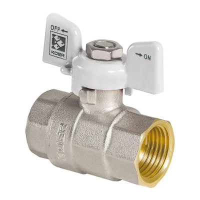 Кран кульовий Koer 1 Кран кульовий Koer 1