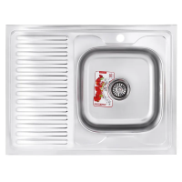 Мийка кухонна Zerix Z8060R-06-160MD (micro decor) (ZS0608) Мийка кухонна Zerix Z8060R-06-160MD (micro decor) (ZS0608)