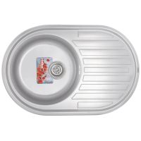 Мийка кухонна HAIBA 77x50 (decor) (HB0655) Мийка кухонна HAIBA 77x50 (decor) (HB0655)