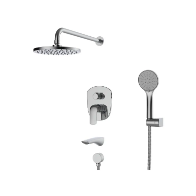 Вбудована душова система із змішувачем Koer KB-64008-01 (Колір хром) (KR3476) Вбудована душова система із змішувачем Koer KB-64008-01 (Колір хром) (KR3476)