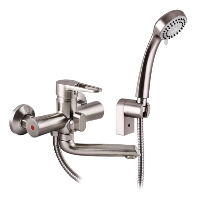 Змішувач для ванни Zerix PUD3 045 нержавійка (ZX2920) Змішувач для ванни Zerix PUD3 045 нержавійка (ZX2920)