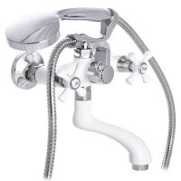 Змішувач для ванни Mixxus Omega 142 White (MI2769) Змішувач для ванни Mixxus Omega 142 White (MI2769)