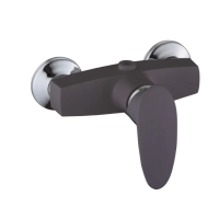 Змішувач для душової кабіни Plamix CEZAR-003 SET Graphite, зі шлангом, лійкою та кронштейном (PM068 Змішувач для душової кабіни Plamix CEZAR-003 SET Graphite, зі шлангом, лійкою та кронштейном (PM068