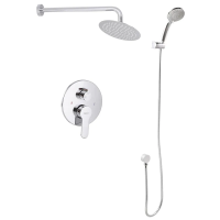 Вбудована душова система зі змішувачем і тропич. душем Zerix LR2403-2 (LL1210) Вбудована душова система зі змішувачем і тропич. душем Zerix LR2403-2 (LL1210)