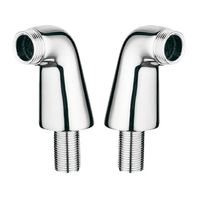 Комплект (2 шт) перехідників для установки змішувача в акрилову ванну Zerix LR77 (ZX2637)