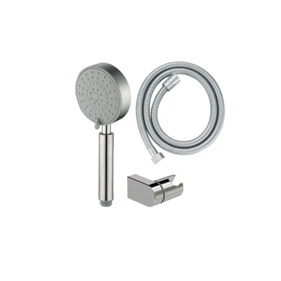 Душовий набір Mixxus Shower SET-07.SUS (шланг, лійка, кронштейн) з нерж. сталі (MI6160) Душовий набір Mixxus Shower SET-07.SUS (шланг, лійка, кронштейн) з нерж. сталі (MI6160)