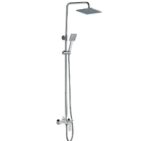 Душова колона зі змішувачем HAIBA ALEX 003-J WHITE-CHROME (HB9566) Душова колона зі змішувачем HAIBA ALEX 003-J WHITE-CHROME (HB9566)