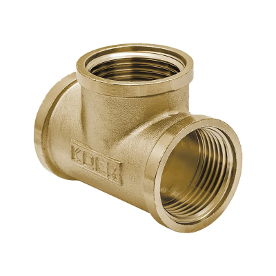Трійник ВВВ Koer KF.T10F.WN - 1'' (без нікелю) (KR3038) Трійник ВВВ Koer KF.T10F.WN - 1'' (без нікелю) (KR3038)