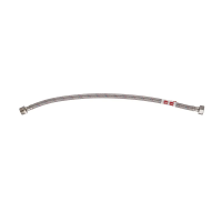 Гнучкий шланг для підключення води Гайка 1/2'' - Штуцер 1/2'' (40 см) (силик. оболонка) ZERIX (ZX30 Гнучкий шланг для підключення води Гайка 1/2'' - Штуцер 1/2'' (40 см) (силик. оболонка) ZERIX (ZX30