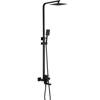 Душова колона із змішувачем Zerix KUB 009-J чорна (ZX4760) Душова колона із змішувачем Zerix KUB 009-J чорна (ZX4760)