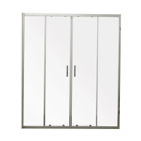 Двері в нішу Mixxus Premium DIVERSE SD01-160x185-TR Chrome прозоре скло 5мм (MI6875) Двері в нішу Mixxus Premium DIVERSE SD01-160x185-TR Chrome прозоре скло 5мм (MI6875)