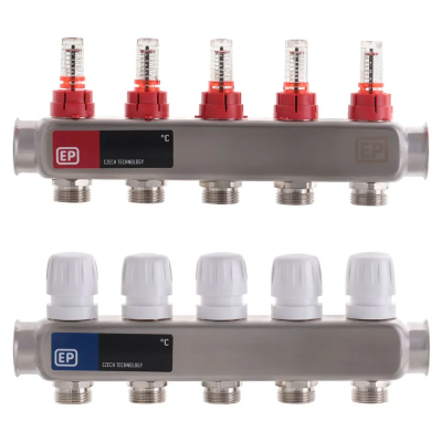 Колекторний блок з расxодомерамі Europroduct EP.S1110-05 1  Колекторний блок з расxодомерамі Europroduct EP.S1110-05 1