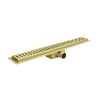 Душовий трап з нержавіючої сталі SUS304 Koer FD35-70x500-Brushed Gold (AC0716)