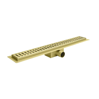 Душовий трап з нержавіючої сталі SUS304 Koer FD35-70x500-Brushed Gold (AC0716) Душовий трап з нержавіючої сталі SUS304 Koer FD35-70x500-Brushed Gold (AC0716)