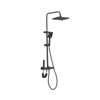 Душова колона Armata BCS-009-J Black зі змішувачем з кнопковим перемикачем, 4 режими (CH6508) Душова колона Armata BCS-009-J Black зі змішувачем з кнопковим перемикачем, 4 режими (CH6508)