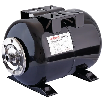 Гідроакумулятор горизонтальний KOER KHTS-24 24л (корпус-сталь 1мм), фланець-нержавійка (KB0012) Гідроакумулятор горизонтальний KOER KHTS-24 24л (корпус-сталь 1мм), фланець-нержавійка (KB0012)