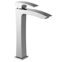 Змішувач для умивальника Koer KB-11007-01 високий (Колір хром) (KR3440) Змішувач для умивальника Koer KB-11007-01 високий (Колір хром) (KR3440)