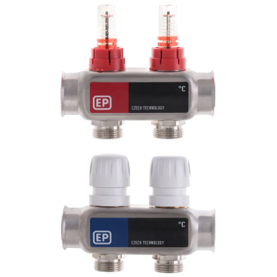 Колекторний блок з расxодомерамі EUROPRODUCT EP.S1110-02 1  Колекторний блок з расxодомерамі EUROPRODUCT EP.S1110-02 1