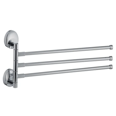 Тримач для рушників з 3 поворотними планками Zerix LR3313 (LL1443) Тримач для рушників з 3 поворотними планками Zerix LR3313 (LL1443)