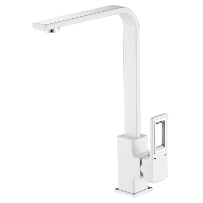 Змішувач для кухні Mixxus Premium DANTE 017 White-Chrome (MI6796) Змішувач для кухні Mixxus Premium DANTE 017 White-Chrome (MI6796)