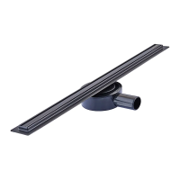 Душовий трап з нерж. сталі SUS304 Mixxus Drain-05-60-Slim Black (30x600 мм) (Чорний) (MI6169) Душовий трап з нерж. сталі SUS304 Mixxus Drain-05-60-Slim Black (30x600 мм) (Чорний) (MI6169)