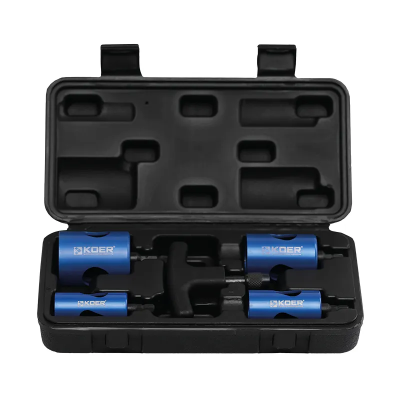 Набір насадок для калібрування та зняття фаски на трубах Koer KAW.SET-01 (d16-20-26-32 мм) (KR4929) Набір насадок для калібрування та зняття фаски на трубах Koer KAW.SET-01 (d16-20-26-32 мм) (KR4929)