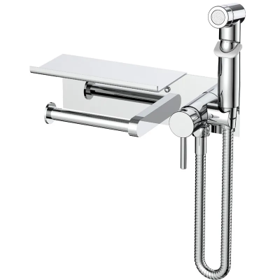 Змішувач для гігієнічного душу Mixxus Premium HANS 069 з тримачем для туалетного паперу (MI6785) Змішувач для гігієнічного душу Mixxus Premium HANS 069 з тримачем для туалетного паперу (MI6785)