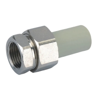 Розбірне різьбове з'єднання ВР 25x3 / 4F PPR Koer K0235.PRO (KP2600) Розбірне різьбове з'єднання ВР 25x3 / 4F PPR Koer K0235.PRO (KP2600)