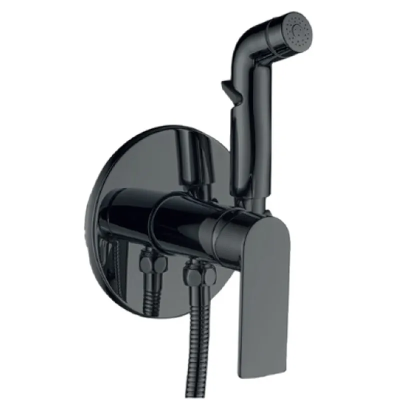 Змішувач для гігієнічного душу Haiba  ALEX 002 (INNER) GRAPHITE (HB9617)