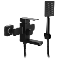 Змішувач для ванни Mixxus KUB-009 чорний (з нерж.сталі) (MI2812) Змішувач для ванни Mixxus KUB-009 чорний (з нерж.сталі) (MI2812)