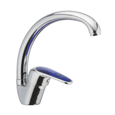 Змішувач для кухні Cron Magic 777 (синя ручка) (CR0116) Змішувач для кухні Cron Magic 777 (синя ручка) (CR0116)