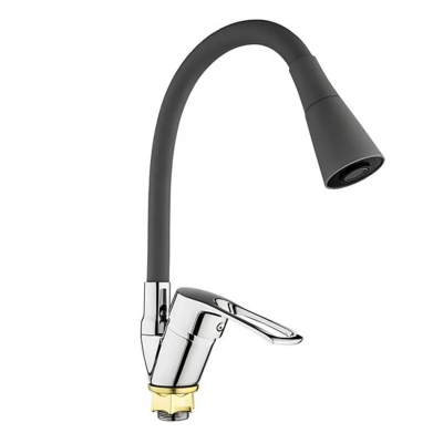 Змішувач для кухні Mixxus Dany 011 (NUT) REFL.GREY (без підведення) (MI6575) Змішувач для кухні Mixxus Dany 011 (NUT) REFL.GREY (без підведення) (MI6575)